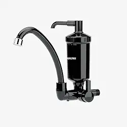Hidrofiltros - Torneira de Cozinha Parede Pop com Filtro Purificador de Água Preta Hidrofiltros