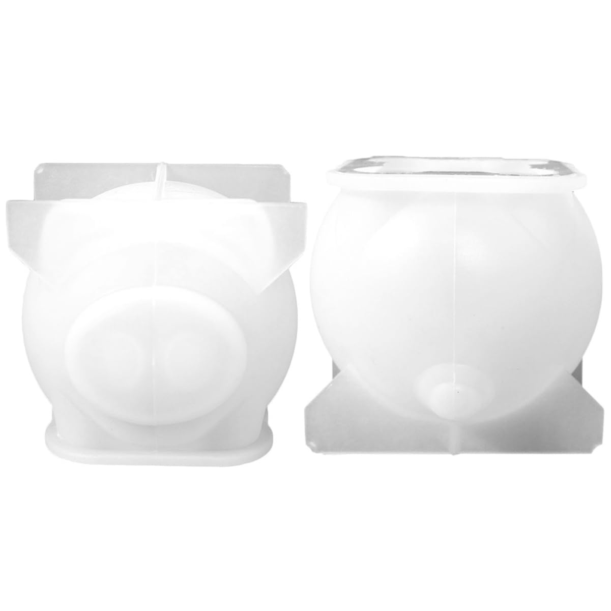 SHINEOFI 8piezas Molde De Para Forma De Cerdo Molde Epóxico Para Manualidades Para Decoraciones De y