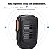 Bluetooth PTT Mic, Zello PTT Speaker for POC Intercom, Voice Two Way