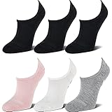 MODERN DAY FASHION this 6 pair pack in basic colors with a bold logo pair back to most shoes in your closet for wherever your day takes you