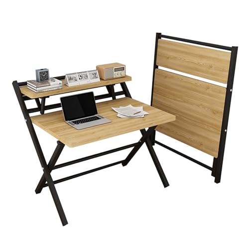 Klappschreibtisch 76,2 Cm – Faltbar, Kein Aufbau, Platzsparend Für Kleine Räume
