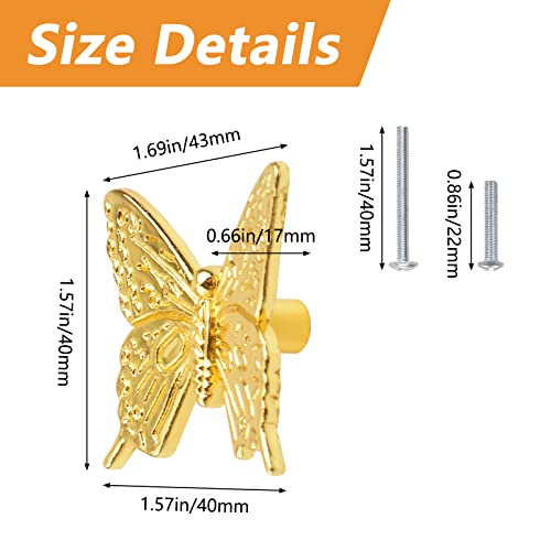 MOROBOR Butterfly Drawer Knobs - Image 2
