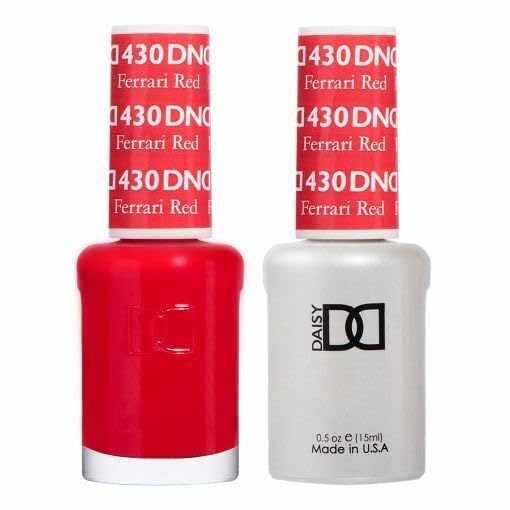 DND GEL POLISH SET- (FERRARI RED 430)