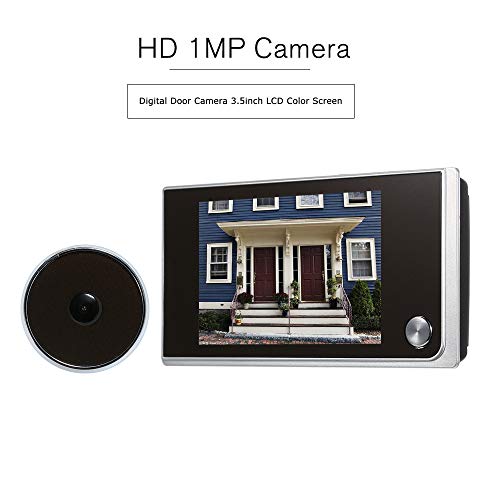 Kit de Mirilla Digital LCD Splenssy de 3.5 pulgadas con Monitor Interior y Cámara Exterior 1MP Ángulo de Visión de 120 Grados miniatura 3