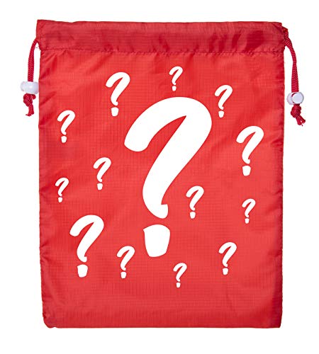 Mato & Hash Mystery Gift Bags, Mini Blind Bag Party Favors, Surprise Drawstring Goody Bags - 3PK Red CA2655Mystery S72
