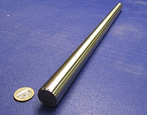 1055 Carbon Steel Hardened Shaft 25mm Diameter x 500mm Long 1 pc