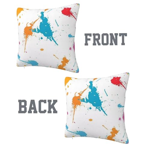 Douce housse de coussin 70x70 cm de qualité supérieure lot de 2 - 4