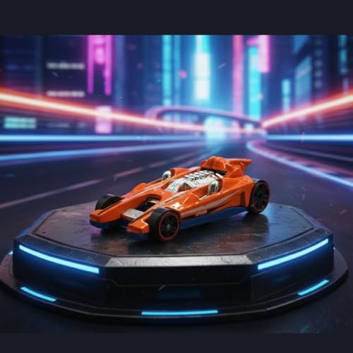 Image of GENIE'S TOY BUS 1:64 Scale Die-Cast Racing Car I Sports Car with Free Wheel Mechanism I Premium Metallic Finish I Kids Collectible Toy for Ages 3+ I Best Birthday Gift for Kids