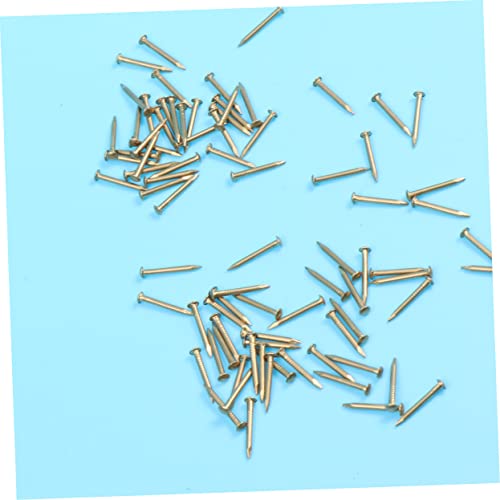 3 sets de clavos decorativos de latón para muebles, 200 piezas por set, adecuados para carpintería y decoración de muebles modernos miniatura 3