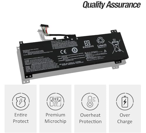 Image of L20M4PC0 Laptop Battery Compatible with Lenovo Ideapad Gaming 3-15ACH6 Legion 5-15ITH6 15ITH6H 15ACH6 15ACH6A 15ACH6H Series 5B11B48816 L20D4PC0 5B11B48819 L20C4PC0 5B11B48827 L20L4PC0 60Wh