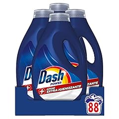 Dash + Azione Extra-igienizzante Detersivo Lavatrice Liquido 4.4L, 88 Lavaggi, Pulizia Profonda Contro Sporco E Batteri