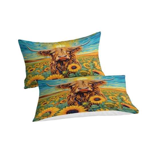 Parure de lit microfibre Bison grand confort super king size à zip discret - 3