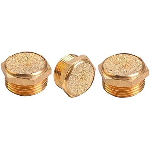 Beduan BSV Sintered Bronze Breather Vent 1/8" NPT (Pack of 10) Cover