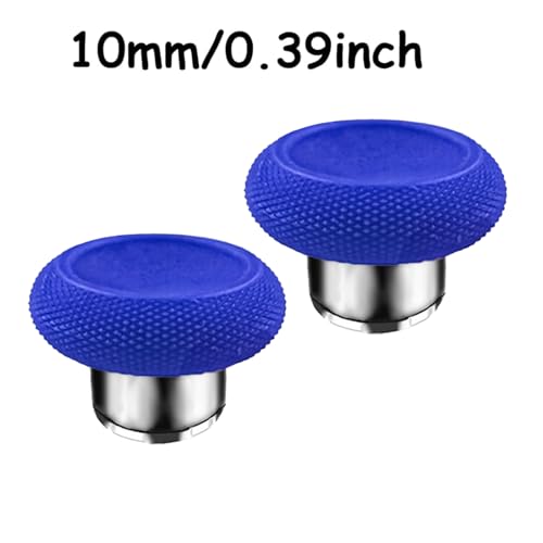 Image of 2 in 1 Short Metal Thumbsticks Replacement for Elite Series 2 Core Controllers, Replacement Thumbsticks for Xbox Elite Series 2 Controllers(Blue)