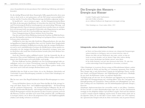Das Wesen des Wassers: Originaltexte – vue 5