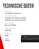 Canon P-208II Hi-Speed USB 2.0 Dokumentenscanner - 8