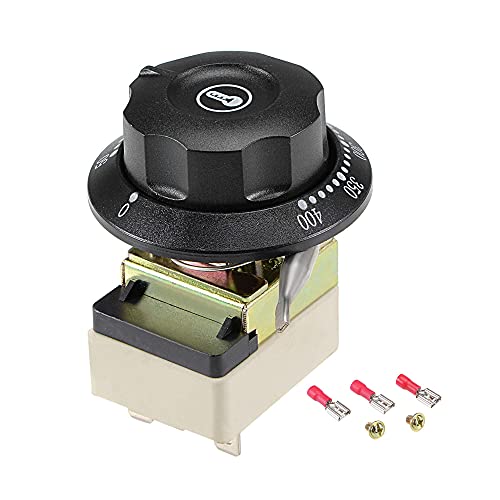 Uxcell A20092300UX0149 1No 1Nc 250V 16A 50-400C Temperature Control Switch Capillary Thermostat cover