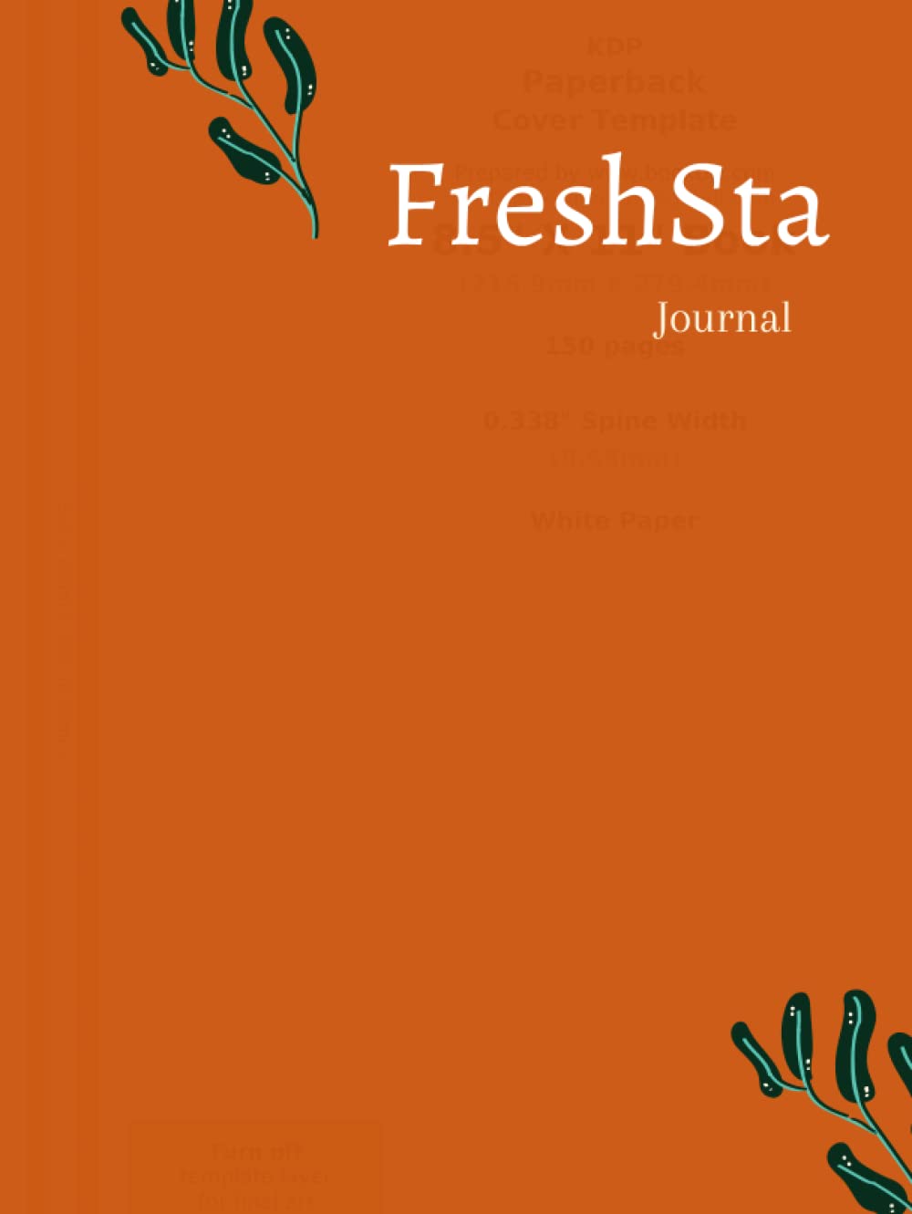 Freshta Journal oubliez le stress avec un carnet pour libérer l'esprit