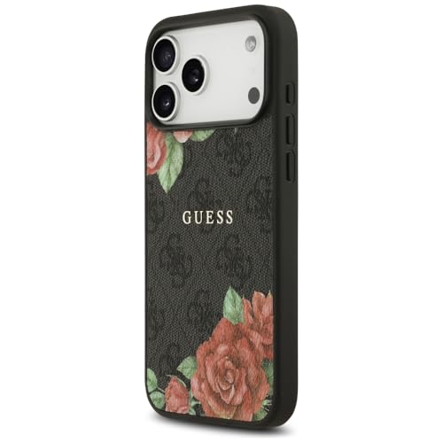 Coque Guess Hardcase 4G Flower Print MagSafe pour iPhone 17 Pro - vue 3