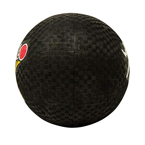 Mikasa D116 School Playground Handball, Black, 8 1/2 in - Thumbnail 2