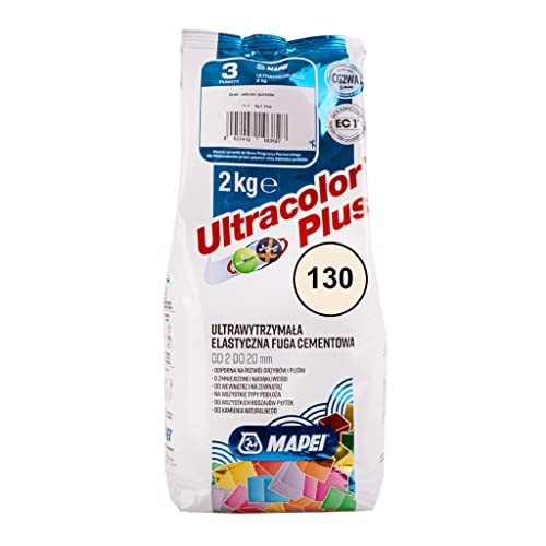 MAPEI ULTRACOLOR PLUS 2kg 130 jasmin - zementäre Flexfuge für Fugenbreiten bis 20 mm MAPEI ULTRACOLOR PLUS 2kg 130 jasmin - zementäre Flexfuge für Fugenbreiten bis 20 mm