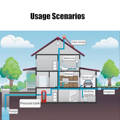 Stainless Steel Water Pressure Tank Top View