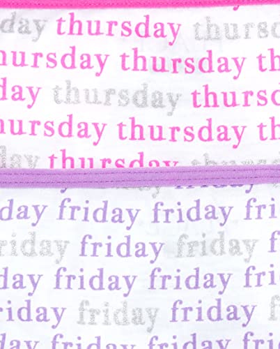 The Children's Place Big Girls' Brief (Pack of 7), White 02383, XXL(16)3