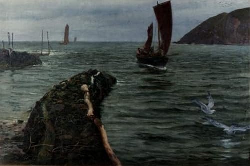 Peinture sur toile le chemin d'accès Hemy pour sublimer un grand mur vide de chambre