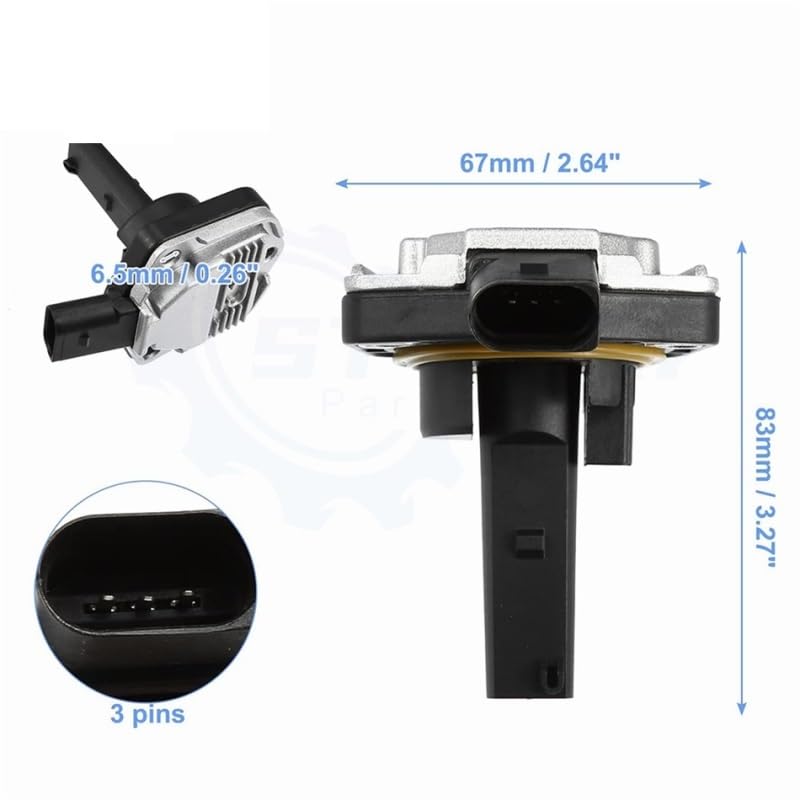 Sensor de nivel 1J0907660C soluciona testigo encendido en Audi A6 2