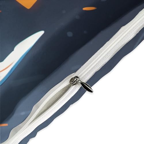 Housse de couette Tricératops en microfibre douce avec fermeture éclair pour lit double