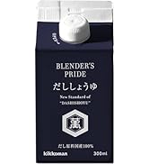 Amazon.co.jp: 亀甲萬本店 [BLENDER'S PRIDE だししょうゆ] だし原料