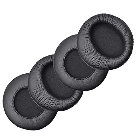 2 pary czarnych nauszników zamiennych do słuchawek Sony MDR-RF985R RF 985RK 865R RF860 RF985R RF925 RF970
