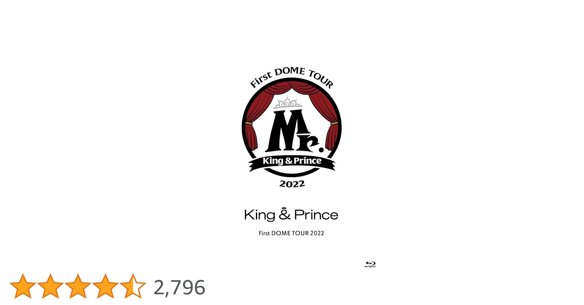 King & Prince First DOME TOUR Mr.(通常盤) 41umwAoiNlL.jpg_BO30,255,255,