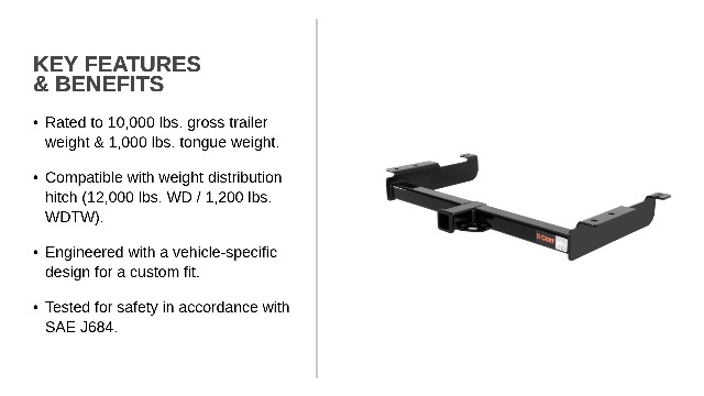 Amazon.com: Curt Manufacturing: Class 4 Trailer Hitches