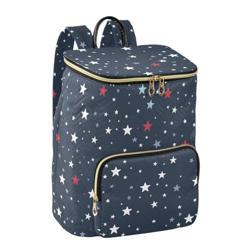KLL Stars Navy Blue Backpack for Women Fashion Lightweight College Bookbag Travel Bag for Daily Travel Work2