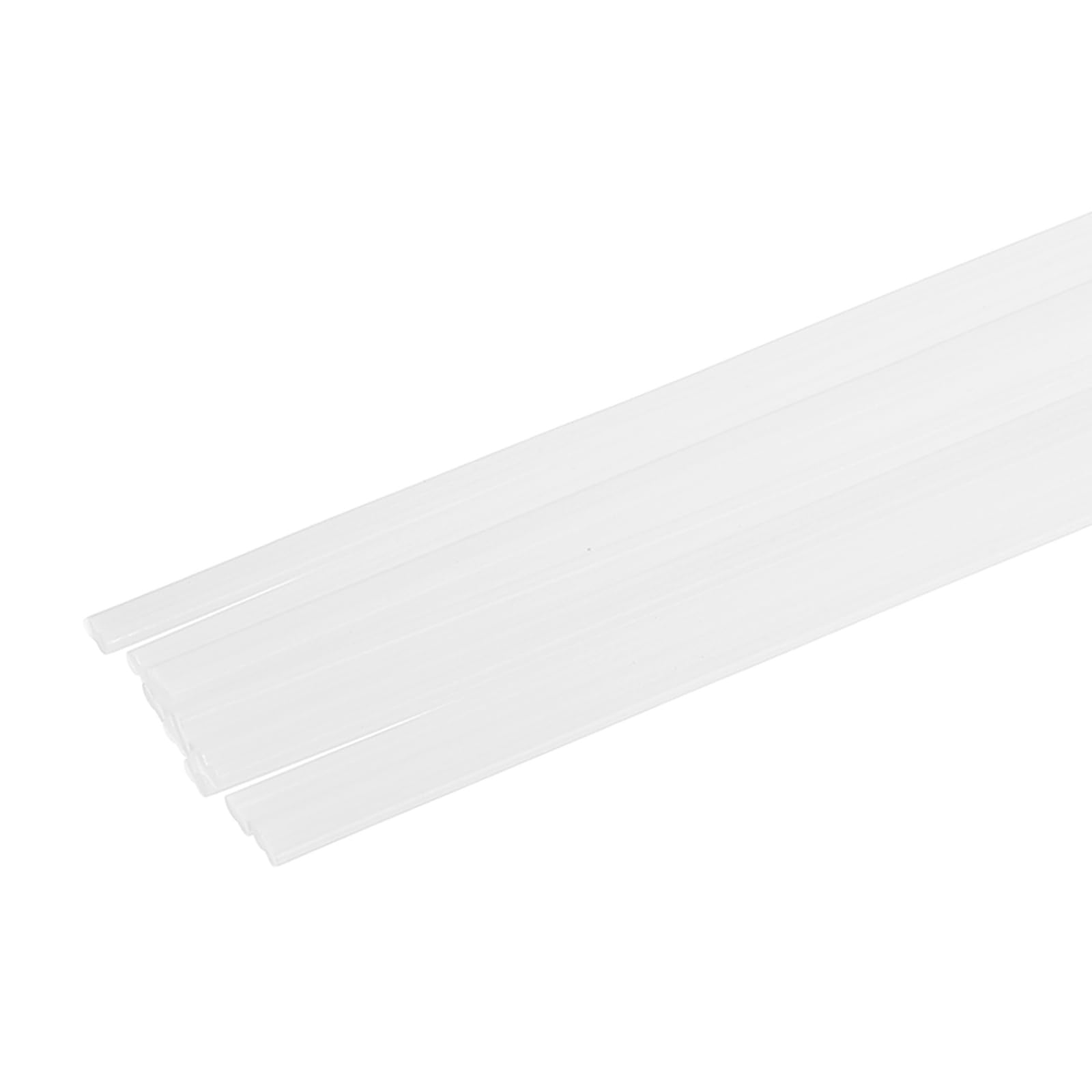 sourcing map 1set(10pcs) Plastic Welding Rods 100cm PP Welding Strips Welder Rods for Car Bumper Kayak Daily Repair Plastic Welder Car Bumpers, White