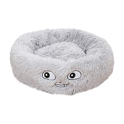 Hawkimin_Haustier Pet dog sofa round plush dog cushion pet bed cat bed pet bed dog bed cat sofa cushion oval dog mat cat basket cat basket dog basket cosy breathable