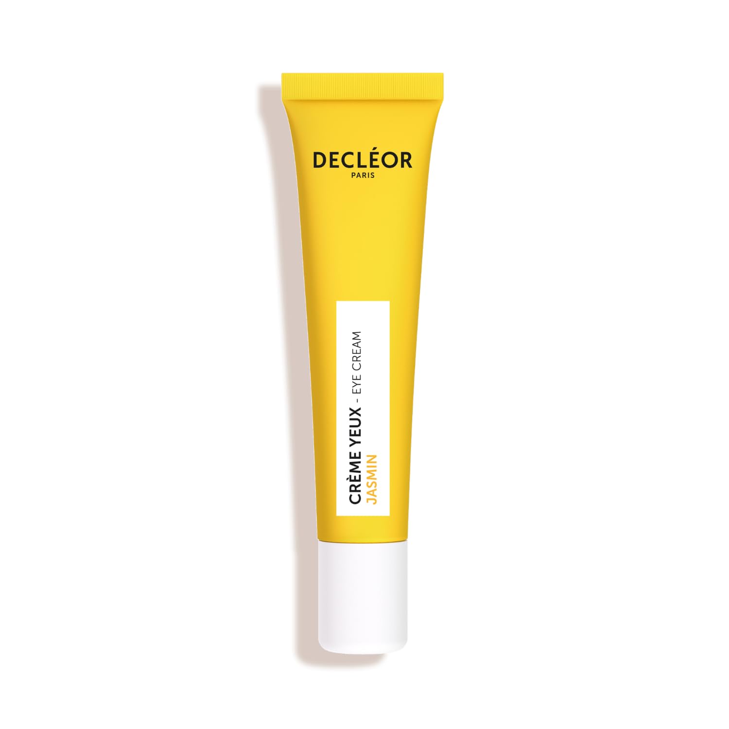 Decléor Augencreme Jasmin 15ml – Aufhellende Augencreme mit Koffein und Vitamin C gegen Augenringe, Schwellungen und Feine Linien zur Hydratisierung und Revitalisierung der Augenpartie