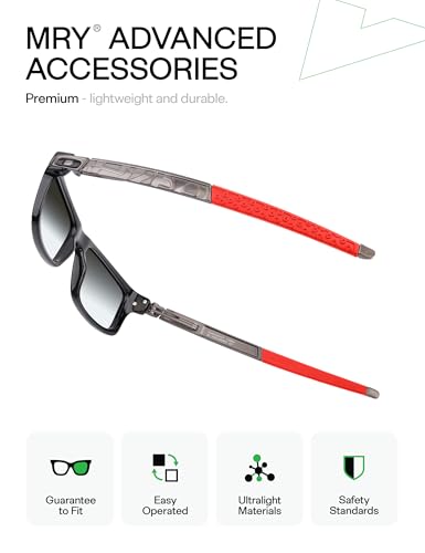 Image of Mryok Replacement Earsocks for Oakley Currency OX8026 /Twin Shock OX3095 Eyeglasses - Options