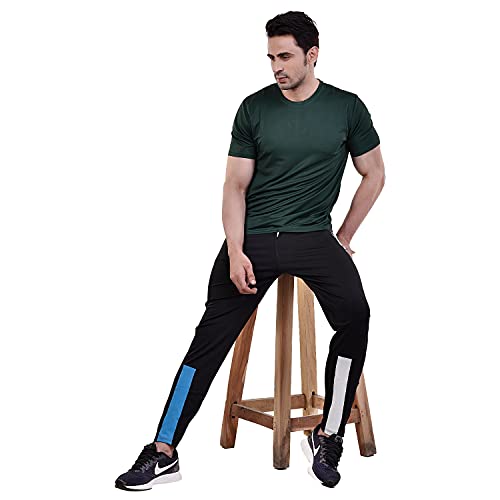 Image of Fashionbazzar4u Men's Cotton Blend Regular Fit Solid Round Neck T-Shirt