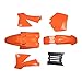Plastic Fender Kit Replacement for 50SX MT50 MTK50 Mini Adventure 2002-2008 50 SX Junior 50cc Orange