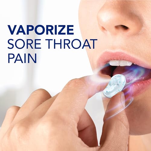 Vicks VapoCool Severe Medicated Sore Throat Drops, Max Strength Menthol, Soothes Sore Throat Pain, Winterfrost Flavor, 70 Count - image 6