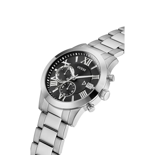 Image of Guess Men's Analog Dress Watch| Stainless Steel Case| 50M Water Resistance