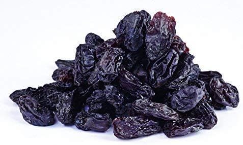 Organic Raisins "Black Beauty" 1kg – Raw, Sun-Dried, Unsweetened and Unsulphured Black Raisins