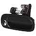 cciyu Exterior Door Handle Front Rear Driver Left Passenger Right Handle Replacement for 1998-2002 for Toyota for Corolla Black/Gray 69206-02050-B1, 69205-02050-B1