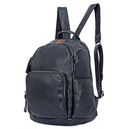 Preisvergleich Produktbild Unbekannt Langlebig Herrenrucksäcke Joker Rucksäcke Kopfhörer Jack Schulter Ledertaschen Unisex Beutelgröße (Color : Black, Size : M)