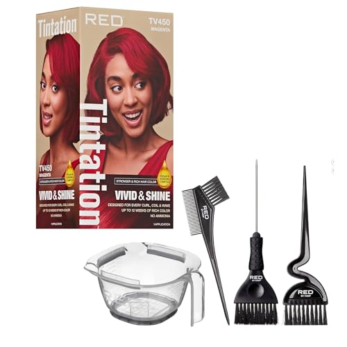 Red by Kiss Tintation Vivid & Shine Permanent Hair Dye