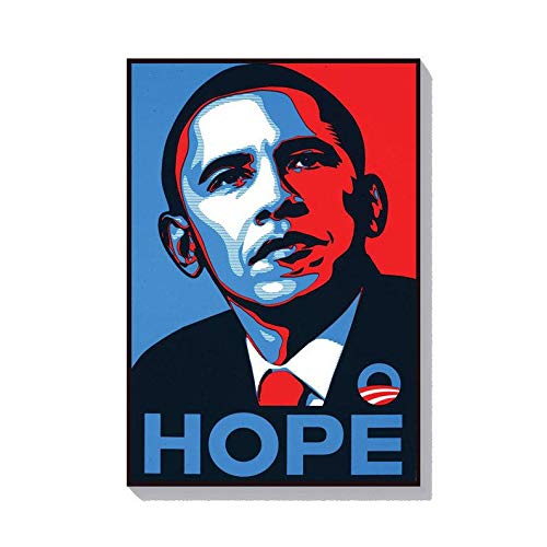 Póster de Obama Hope de metal, 20 x 30 cm