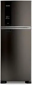 Geladeira Brastemp Eclipse Collection Frost Free Duplex A+++ 463 litros cor Black Inox Fresh Box e Cold Room 220V