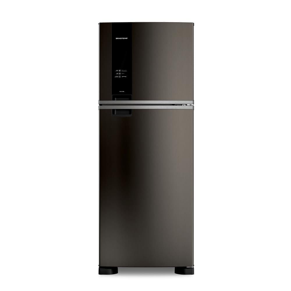 Geladeira Brastemp Eclipse Collection Frost Free Duplex A+++ 463 litros cor Black Inox Fresh Box e Cold Room 110V
